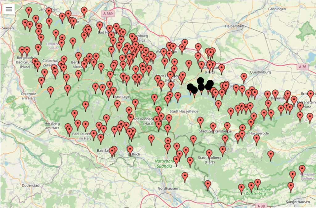 Stempelstellen 054-060-062-063-064-065