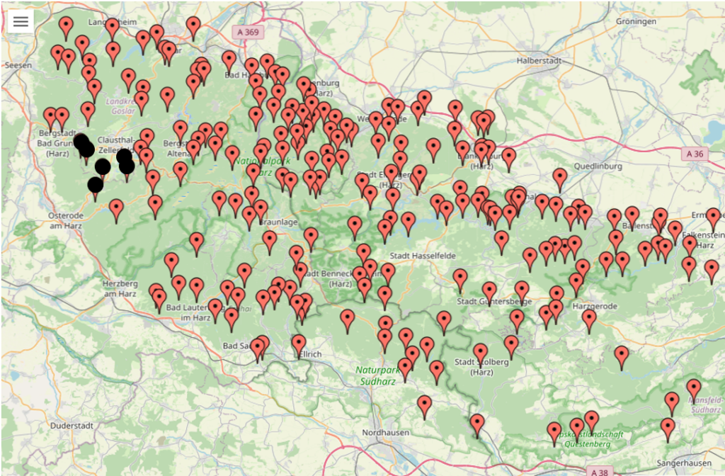 Stempelstellen 131-137-138-139-140-141