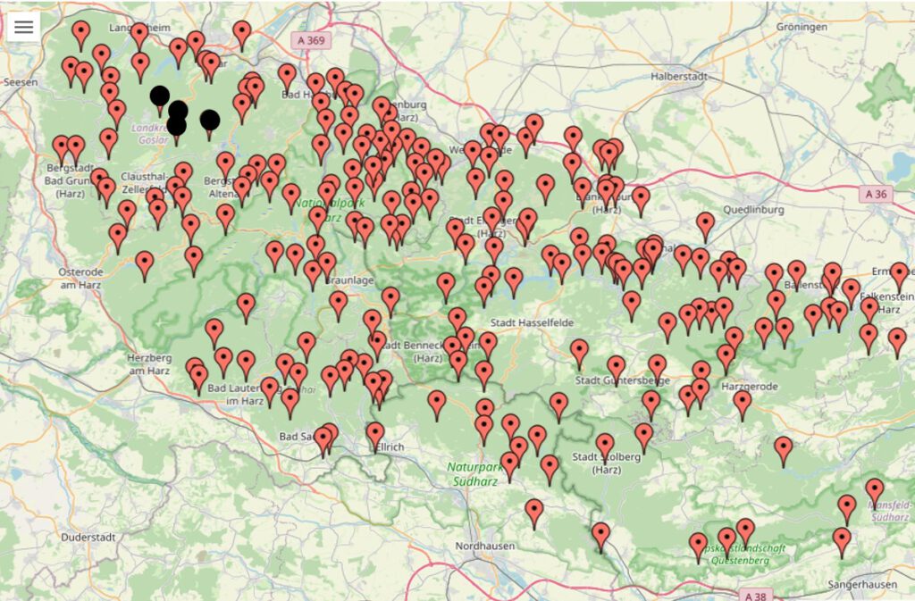Stempelstellen 112-124-125-126
