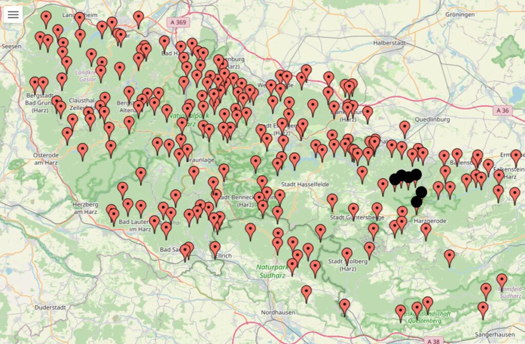 Stempelstellen 177-184-189-190-195-196