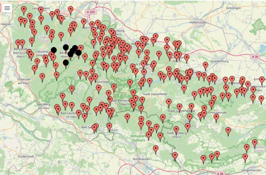 Stempelstellen 127-132-133-134-135-146-149