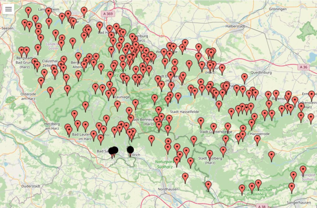 Stempelstellen 166-167-192